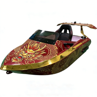 Jet ski électrique TAME BILLOW haute vitesse 55 km/h, fibre de verre, 15 kW, bateau de sport nautique, capacité de charge 120 kg, garantie 1 an