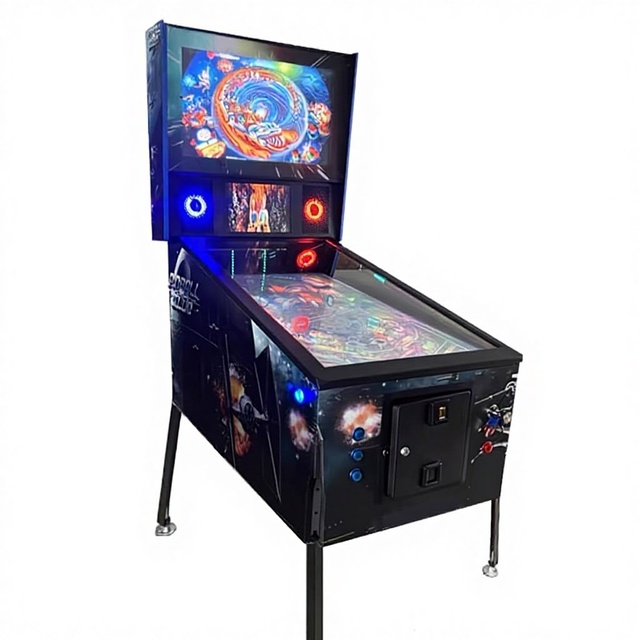 43 Inch 4K 4 Screens 1800 Games Electronic Pinball Game Machine  Home Virtual Pinball Game Machine for Sale