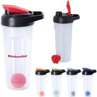 Bouteille shaker en plastique PP de 700 ml/500 ml pour poudre, vente en gros, bouteille d'eau personnalisée, tasse shaker de qualité alimentaire