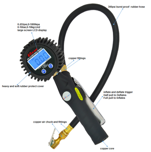 Inflador de Neumáticos Digital de Alta Precisión con Múltiples Unidades de Presión, Interruptor de un Botón, Inflado y Desinflado Rápidos - Product Image 4