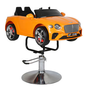Yellow Children's Barber <b>Chair</b> Heavy Duty Hydraulic Pump Customizable Color Height Adjustable School Use Salon <b>Chair</b> for Barber - Product Image 1