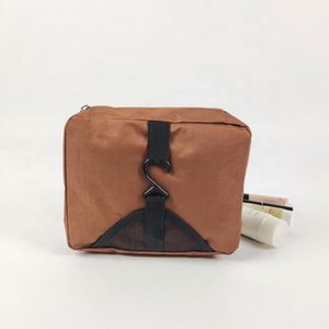 Vente en gros Trousse de maquillage en toile naturelle personnalisée Trousse cosmétique en coton Trousse cosmétique en toile de coton blanche écologique - Product Image 1