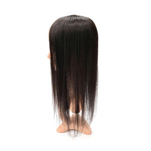 Pelucas ligeras de cabello humano Cosmo en Corea (13x15) - Peluca de cabello humano liso y suave de 20 pulgadas, ligera, cómoda y de estilo natural. - Product Image 3