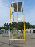 Échafaudage modulaire de façade de conception européenne, testé pour la sécurité