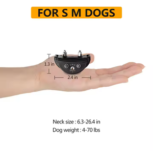 Collar Antiladridos Inteligente para Perros Pequeños y Medianos, Automático, Recargable, 5 Sensibilidad Ajustable, Control de Sonido de Choque de Ladridos de Plástico - Product Image 5
