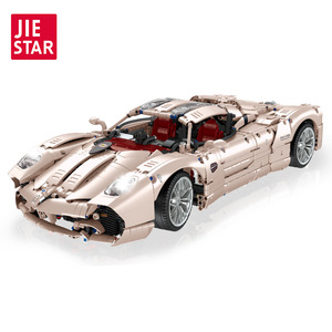 JIESTAR JJ9210 3428PCS Série de voitures Blocs de construction de voiture de sport statique super utopique Modèle de jouet éducatif technique Cadeau de festival - Product Image 1
