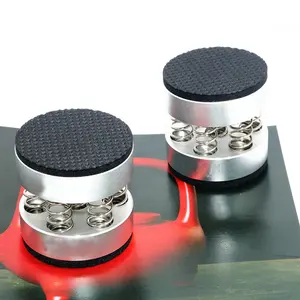 Upgrade Isolation Feet YIVO XSSH Audio OEM Audiophile Shock Speaker Spikes Spring Damping Pad HIFI CD Power Amplifier Stand Foot