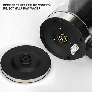 Bouilloire électrique double en acier inoxydable de marque premium pour la maison, grande capacité, pour graines de dinard et thé aux fruits - Product Image 5
