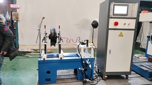 Denge veri algılama raporları sağlayabilen yüksek hassasiyetli fırçasız göbek motoru dengeleme makinesi - Product Image 3