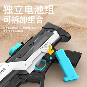 Новый продукт, 2025 водяной пистолет, летняя игрушка, Электрический Автоматический водяной пистолет, игрушка с батареей, Мощный водяной пистолет для взрослых - Product Image 3