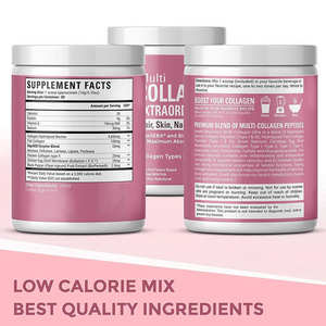 Bubuk Kolagen Organik Rasa Cranberry Private Label, Perawatan Alami Kolagen Terhidrolisis Tipe 2 <span class=keywords><strong>II</strong></span> - Product Image 5