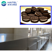 Ligne de production automatique de biscuits, machine à fabriquer des biscuits à petite échelle pour les usines de produits alimentaires