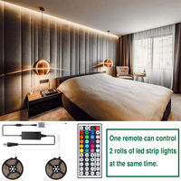 ESann-Controlador remoto inalámbrico IR de 4 pines para tira de luces LED RGB 5050 2835 3528