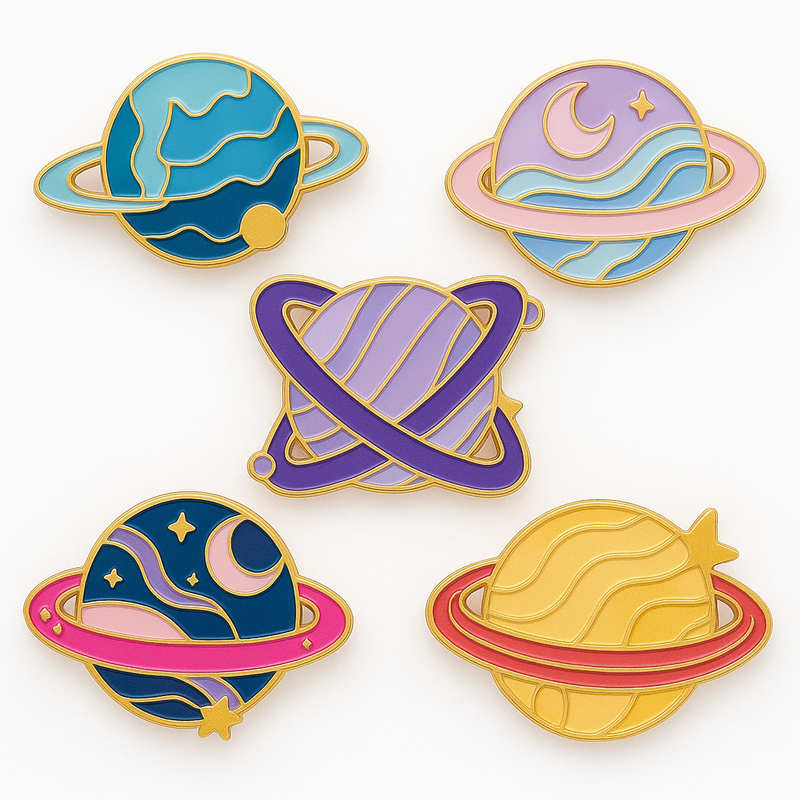 OEM Factory Custom Metal Enamel Badge