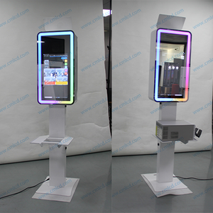 2025 New xu hướng ma thuật gương Photo Booth máy in ngay lập tức máy ảnh DSLR photobooth với 21.5 "Màn hình cảm ứng và ánh sáng đèn flash - Product Image 4