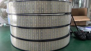 15 "17" 20 "doble cara 10 filas Color blanco puro <span class=keywords><strong>Led</strong></span> rueda anillo luces BT sincronización Control remoto llanta neumático luz rueda luces 20 filas - Product Image 3