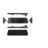 Grosir perekam Video otomatis Android, kamera dasbor layar sentuh IPS 9.6 "dengan lensa ganda depan belakang HD Mobil cermin DVR nirkabel
