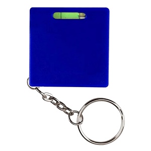 Llavero compacto de cinta métrica niveladora con cinta de regla de Metal de 1 metro de largo TM005 Llavero de cinta métrica niveladora de regalo promocional - Product Image 1