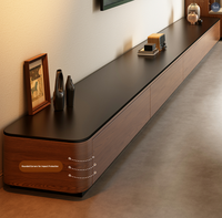 Nouveau modèle 2026 : Meuble TV de luxe moderne sur pied, table basse en cristal avec rangement pour salon et hôtel, meuble TV, mobilier de maison