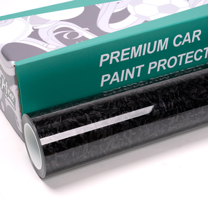 Antes después burbujas libres de aire 8d envoltura de vinilo de fibra de carbono negro autoadhesivo mate brillo forjado envoltura de vinilo de fibra de carbono para coche - Product Image 6
