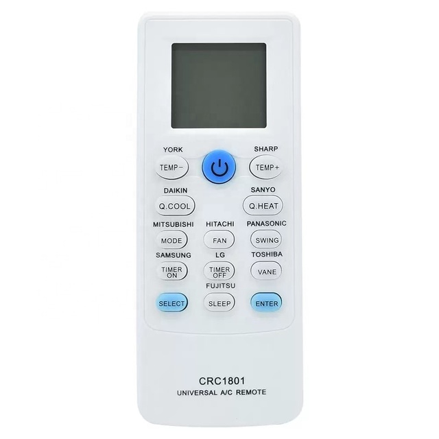 Hostrong Factory OEM ODM Universal AC Remote Control Suitable for Air Conditioner CRC1801 CRC1808 Support Customization