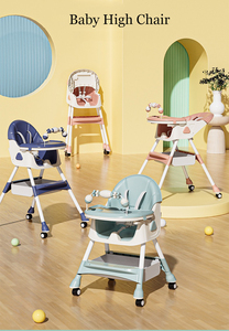 CLAF BEBE 3 in 1 Baby Rocking Dining Chair Multifunctional Folding Baby Eating Food <strong>Highchair</strong> - Product Image 2