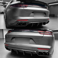 Kit carrosserie en fibre de carbone 971 (lame avant, diffuseur arrière, jupes latérales) pour Porsche Panamera 971 Performance Tuning MAYHAK