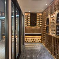 Présentoir à Bouteilles de Vin Individuel en Bois Massif Classique, Fabrication OEM/ODM, Étagère de Rangement en Bois pour Vin, Meuble pour Bar à Domicile