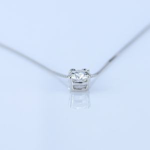 Collier pendentif en argent sterling 925 de forme ronde de style nouveau pour femmes - Product Image 6