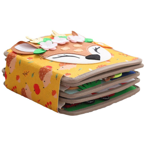 Libro delle Attività per Bambini Montessori, Libro Silenzioso per Bambine, Apprendimento Prescolare, Libro in Feltro con Varie Attività - Product Image 5