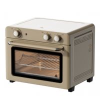 Four de cuisine en acier inoxydable à marque privée 1800W 26L, machine à pain sans huile, grande capacité, grille-pain électrique avec friteuse à air