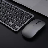 Mini clavier bluetooth sans fil, Rechargeable Usb, 2.4 ghz, compacte, 78 touches, Mini Standard, pour ordinateur portable