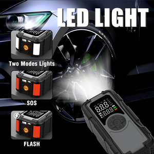 Bộ khởi động bình ắc quy ô tô siêu tụ điện mới, máy bơm hơi ô tô di động, sạc dự phòng, máy nén khí bơm lốp xe bằng nhựa ABS - Product Image 6