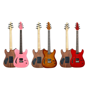 <span class=keywords><strong>Guitare</strong></span> électrique semi-hollow WaveGarden E20TL - Prise en charge OEM/ODM - Product Image 6