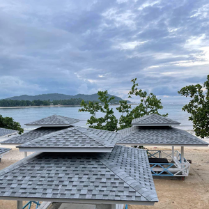 Tejas de Asfalto Laminadas con Recubrimiento de Piedra, Color Personalizado, Estilo Europeo, Impermeables, con Garantía, para Techos de Casas - Product Image 2