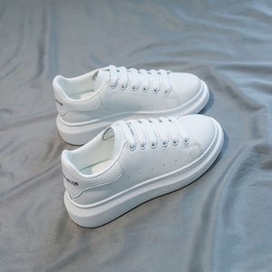 New Arrival Retro Sneakers Lace-Up Designer Casual Footwear for Women's White Low Top Sports Tennis <b>Shoes</b> - Product Image 6