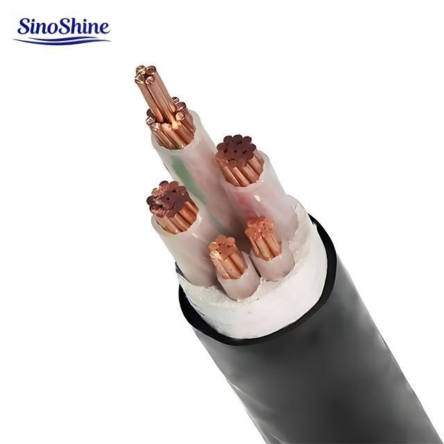 SinoShine Copper XLPE Insulated Low Voltage Flame Retardant PVC Jacket Power Supply Cable for Industrial Hospital