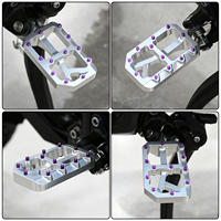 Repose-pieds en alliage d'aluminium étanches SURRON Ultra Bee pour moto tout-terrain, protection complète du dessous de caisse, remplacement avant