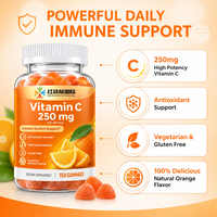 OEM ODM Marque Privée Complément Alimentaire Personnalisé Gummies à la Vitamine C Soutien Nutritionnel Quotidien Formule Personnalisée Chaîne d'Approvisionnement Stable