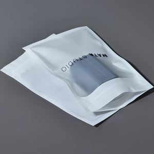 Bolsa con Cierre Hermético Transparente de Grado Alimenticio, Reutilizable, Doypack de Plástico Mate, Bolsa con Base Plana para Almacenamiento de Alimentos - Product Image 2