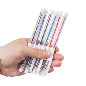 Lápiz de 6 colores para marcar la piel, gel para mapeo facial y corporal, lápiz para cejas para microblading, microshading y salón de belleza - Product Image 2