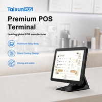 Terminal POS de Alta Calidad, Totalmente Cerrado, a Prueba de Polvo y Niebla, Pantalla POS de 15 Pulgadas, Sistemas POS con Windows