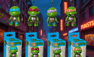 Llavero Funko de las Tortugas Ninja, Figura Coleccionable de Plástico de 8 cm para Niños y Fans - Product Image 2