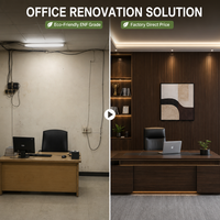 Panneau mural WPC durable à grain de bois, panneau décoratif intérieur pour décoration en composite bois-plastique écologique
