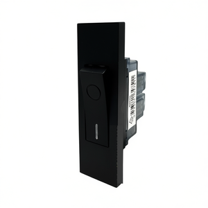 Black Bipolar Switch ZEN Line 16A 250V AC Wall Mounted Toggle Switch - Product Image 2