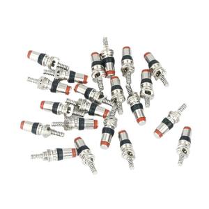 23052 <span class=keywords><strong>Valve</strong></span> <span class=keywords><strong>de</strong></span> pneu Schrader en alliage d'acier pour vélo <span class=keywords><strong>de</strong></span> montagne, durable, installation facile - Product Image 1