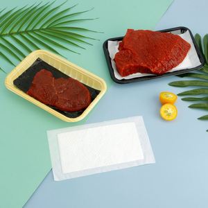 High Quality Absorbing Pad Disposable Soaker 7 Days Food Grade and Eco-friendly White, Black High Fresh-keeping Ability 160x80mm - Product Image 2