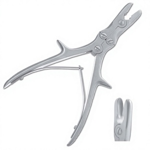 Pinza manual quirúrgica Stille Leur Rongeur, instrumento de clase II con certificación CE, de acero inoxidable con base de acero F9-722 ISO 2015 - Product Image 3