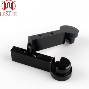 Leslie Aluminum Alloy Clothes Rod Support 25mm 28mm Wall Mount Non Detachable <b>Wardrobe</b> <b>Hardware</b> - Product Image 2