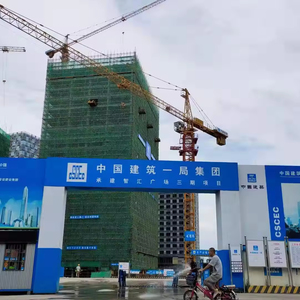 80% Xây Dựng Mới topless cẩu tháp 6515-10 tải tối đa 10 tấn sử dụng zoomlion động cơ hộp số hiệu quả cao ổn định - Product Image 5